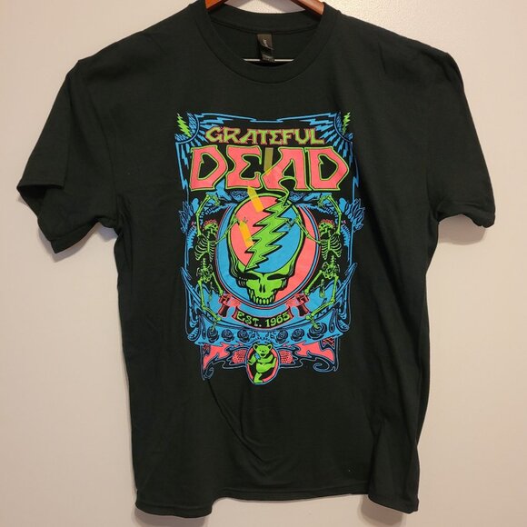 NWOT 2018 Grateful Dead Classic Rock Music Official Graphic Tee Shirt Size L - Picture 9 of 9